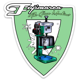 Fujimarca "Green Machine" Sticker