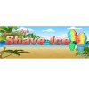 Hawaiian Style Shave Ice Banner