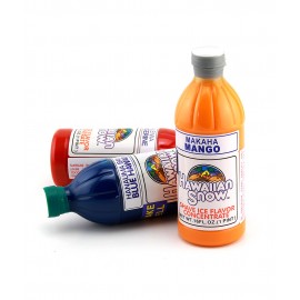 Shaved Ice Syrup Standard Concentrate - 16oz