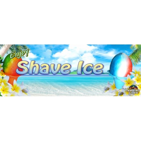 Enjoy Shave Ice Banner